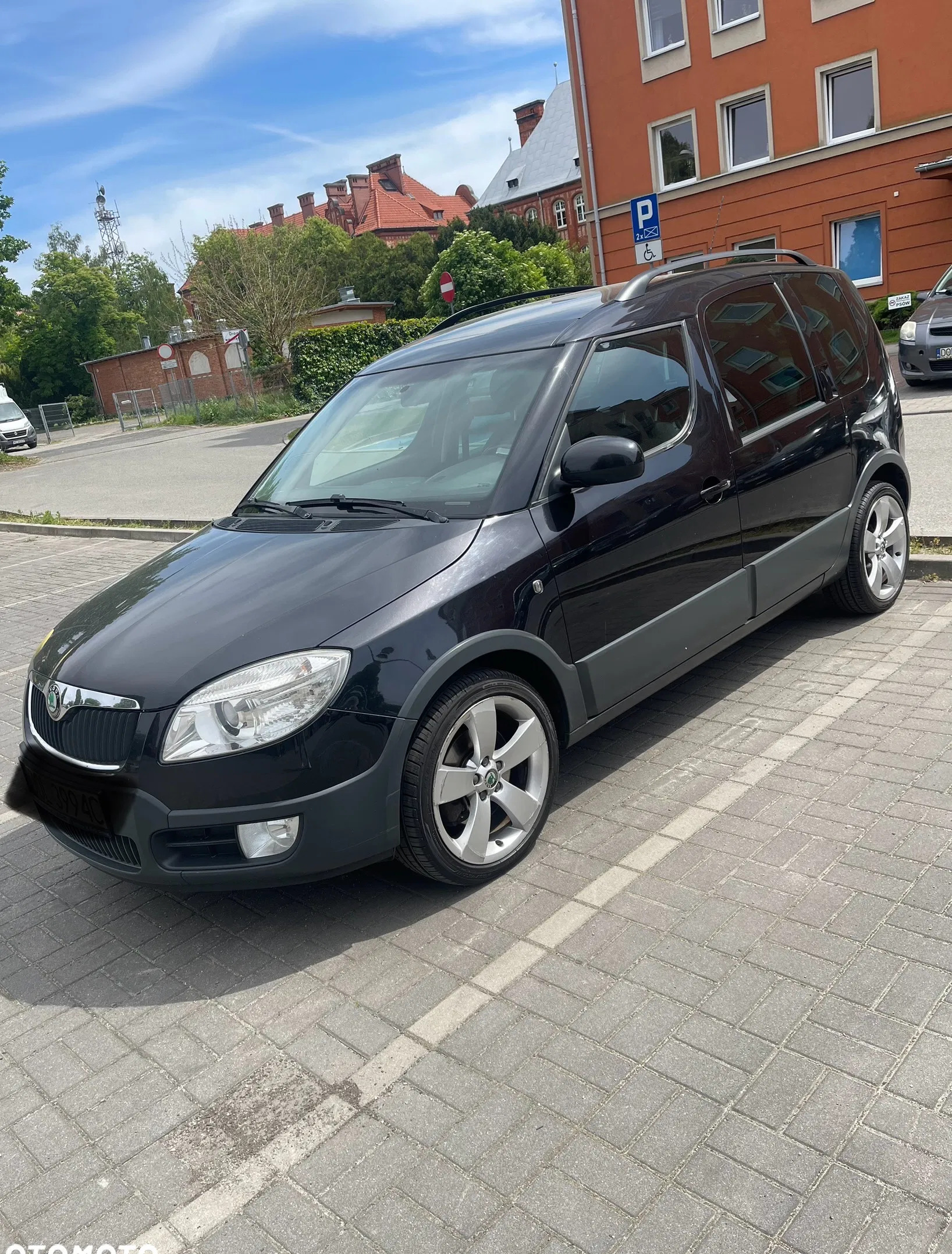 skoda Skoda Roomster cena 17300 przebieg: 287000, rok produkcji 2009 z Oleśnica